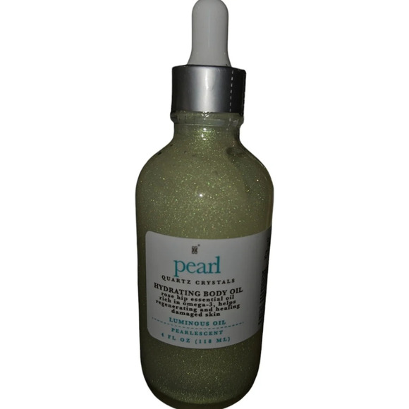 Pearl Quartz Crystals Other - Pearl Quartz Crystals Hydrating Body Oil (Luminous Oil/Pearlescent)